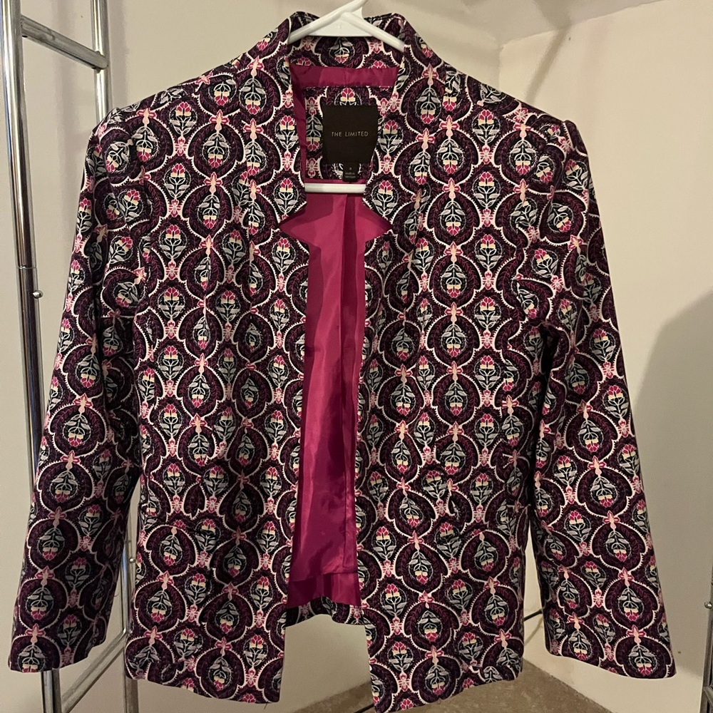 The limited jacket / XS / pink floral